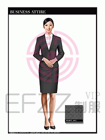女時(shí)尚OL職業(yè)裝設(shè)計(jì)圖960