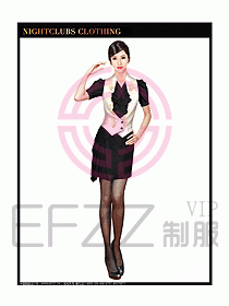 夜總會KTV服務員制服設計圖536