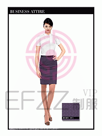 空姐職業(yè)服裝設(shè)計效果圖479