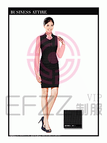 空姐職業(yè)服裝設(shè)計(jì)效果圖482