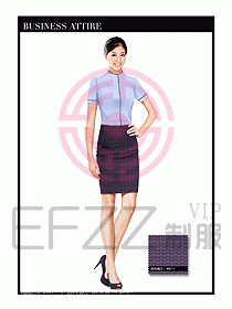空姐職業服裝設計效果圖487