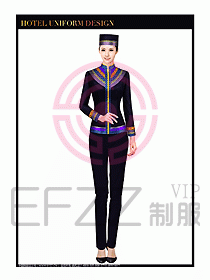 酒店門童行李生制服設(shè)計827