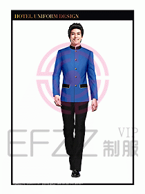 酒店餐飲服務員制服設計圖1334