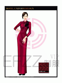 酒店餐飲咨客制服設(shè)計圖636