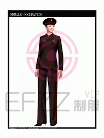 獵裝保安服設計服裝圖254