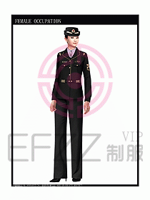 獵裝保安服設計服裝圖268