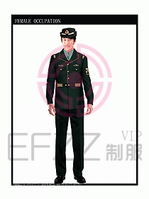 獵裝保安服設計服裝圖270