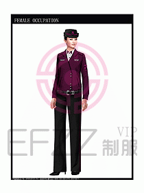 獵裝保安服設(shè)計(jì)服裝圖278