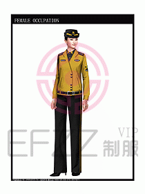 獵裝保安服設計服裝圖280