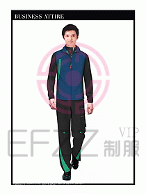 工程服馬夾服裝效果圖032