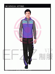 工程服馬夾服裝效果圖030