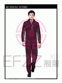 春秋款工程服服裝效果圖790