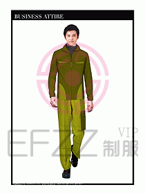 春秋款工程服服裝效果圖826