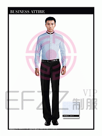 酒店服裝中餐服務員制服1349