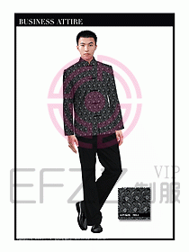 酒店服裝中餐服務員制服1348