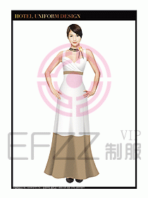 桑拿SPA咨客迎賓制服308