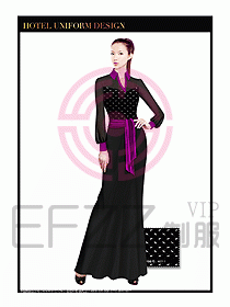 桑拿SPA咨客迎賓制服318