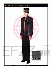 酒店門童行李生制服設(shè)計(jì)圖838
