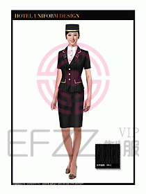 酒店門童行李生制服設計圖848