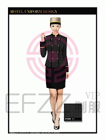 酒店門童行李生制服設計圖861