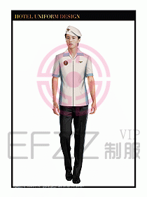 酒店門童行李生制服設計圖878