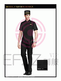 酒店門(mén)童行李生制服設(shè)計(jì)圖879