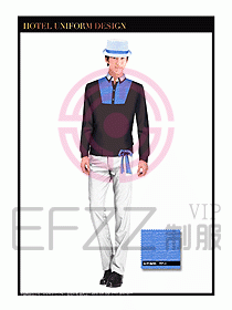 酒店門童行李生制服設(shè)計圖903