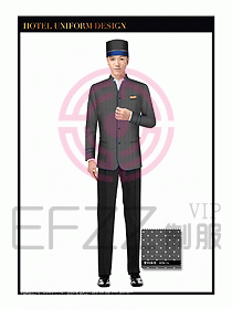 酒店門童行李生制服設計圖911