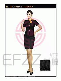 SPA休閑會所服務員制服設計330