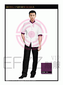 SPA休閑會所服務員制服設計335