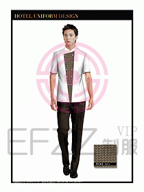 SPA休閑會所服務(wù)員制服設(shè)計339