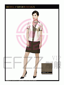 SPA休閑會所服務(wù)員制服設(shè)計338