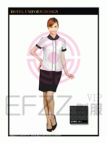 SPA休閑會所服務(wù)員制服設(shè)計342