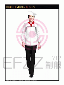 酒店廚師服裝設計圖242