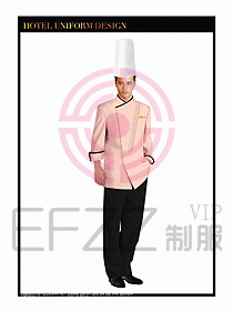 酒店廚師服裝設計圖252
