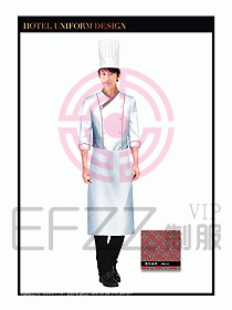 酒店廚師服裝設計圖270