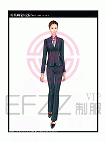 專賣店營業(yè)員服裝設計圖1148