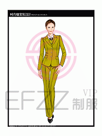 專賣店?duì)I業(yè)員服裝設(shè)計(jì)圖1164
