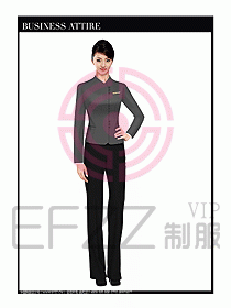 專賣店營業員服裝設計圖1189
