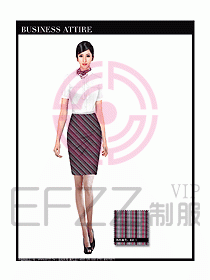 女職業裝短袖襯衫設計圖320