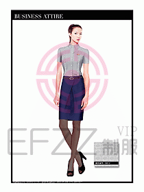 女職業(yè)裝短袖襯衫設(shè)計(jì)圖333