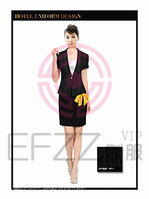 酒店大堂服務員制服設計圖665