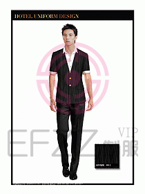 酒店大堂服務員制服設計圖667