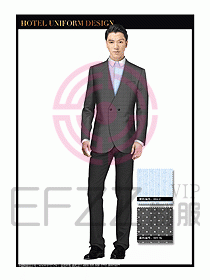 酒店大堂服務員制服設計圖731