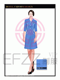 SPA按摩技師制服設計圖844