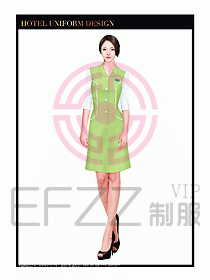 SPA按摩技師制服設計圖843