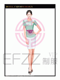 SPA按摩技師制服設(shè)計圖850