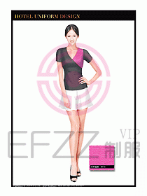 SPA按摩技師制服設計圖881