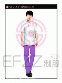 SPA按摩技師制服設計圖914