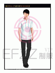 SPA按摩技師制服設計圖923